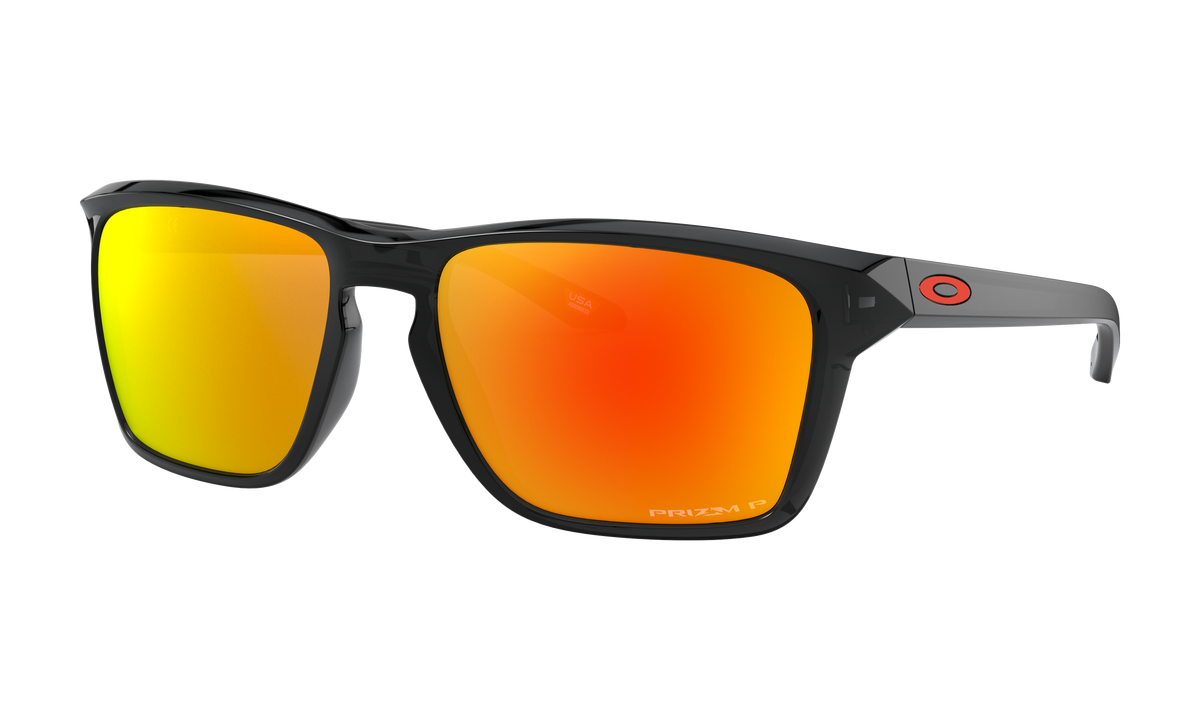 Men's Oakley Sylas (Asia Fit) Sunglasses in Black Ink Prizm Ruby Polarized 