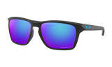 Men's Oakley Sylas (Asia Fit) Sunglasses in Matte Black Prizm Sapphire Polarized 
