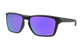 Men's Oakley Sylas Sunglasses in Matte Black Prizm Violet Polarized 