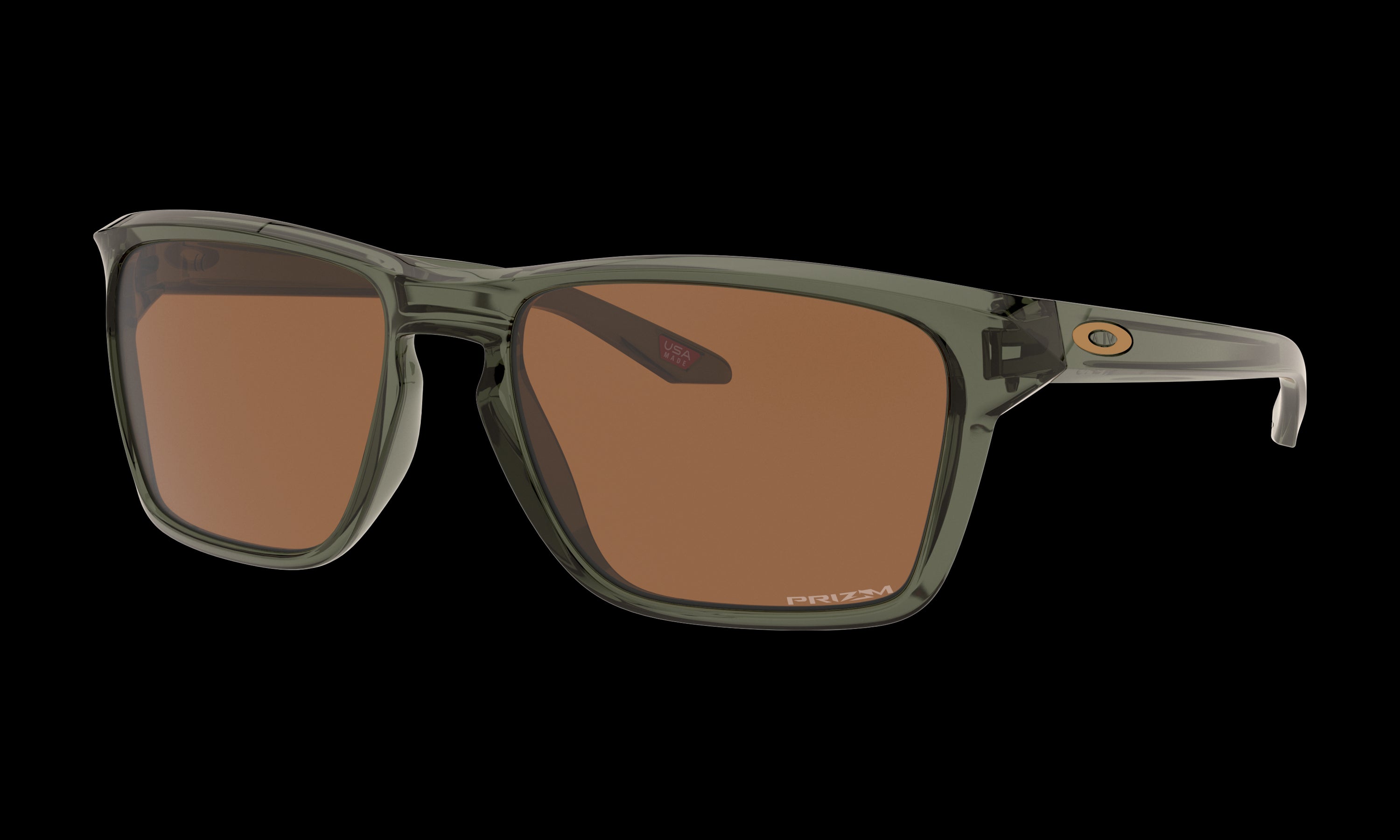Men's Oakley Sylas Sunglasses in Olive Ink Prizm Tungsten
