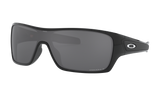 Men's Oakley Turbine Rotor Sunglasses in Polished Black Prizm Black Polarized 