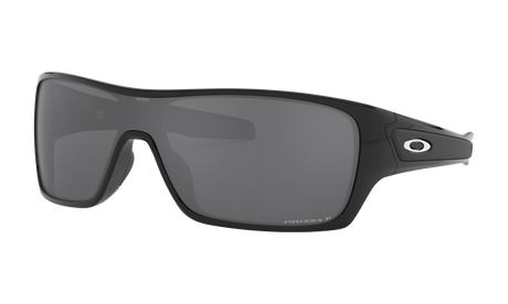 Men's Oakley Turbine Rotor Sunglasses in Polished Black Prizm Black Polarized 