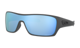 Men's Oakley Turbine Rotor Sunglasses in Steel Prizm Deep Water Plr