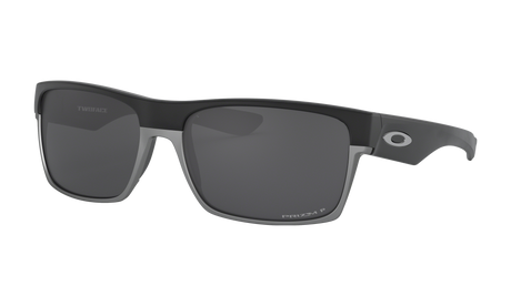Men's Oakley Twoface Sunglasses in Matte Black Prizm Black Polarized 