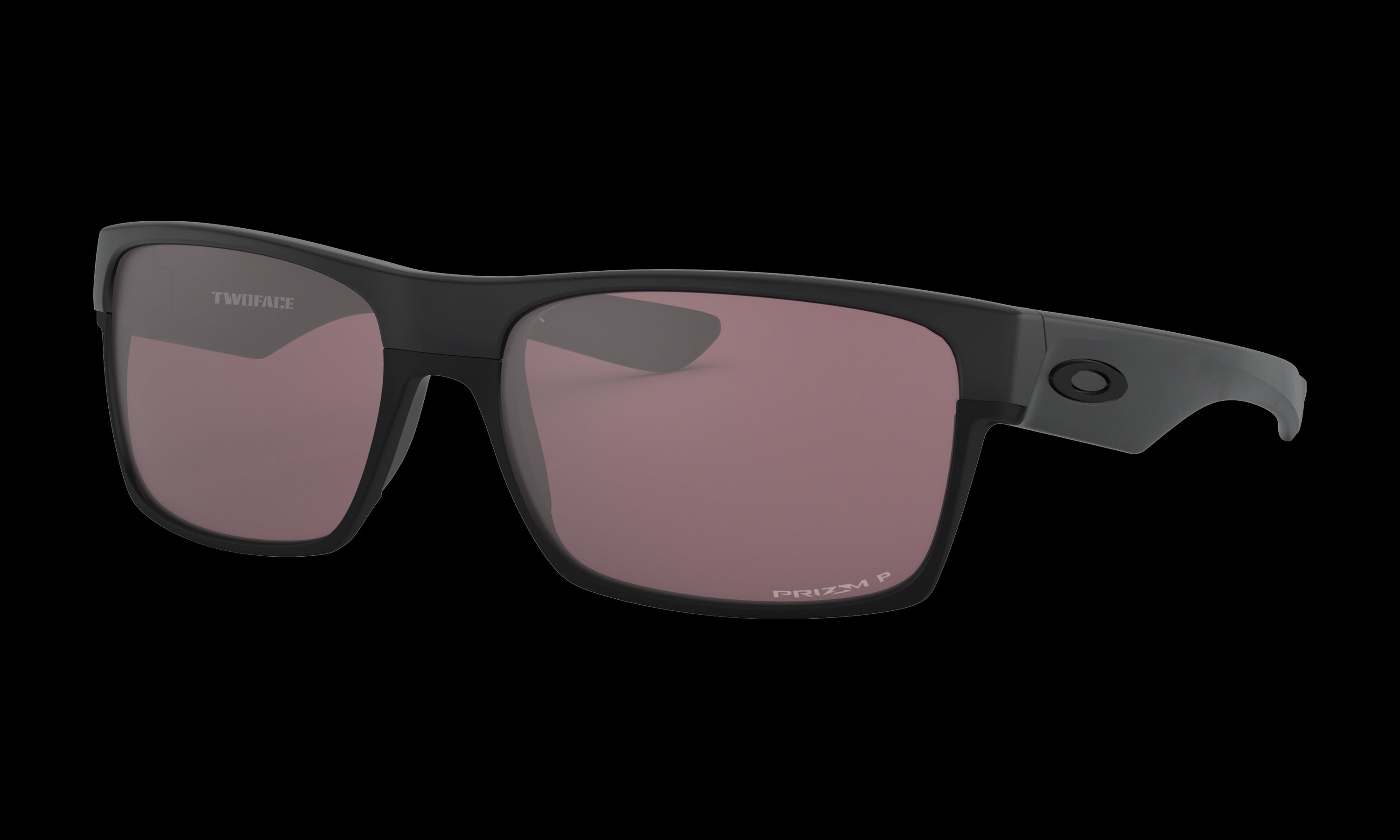 Men's Oakley Twoface Sunglasses in Matte Black Prizm Daily Polarized 
