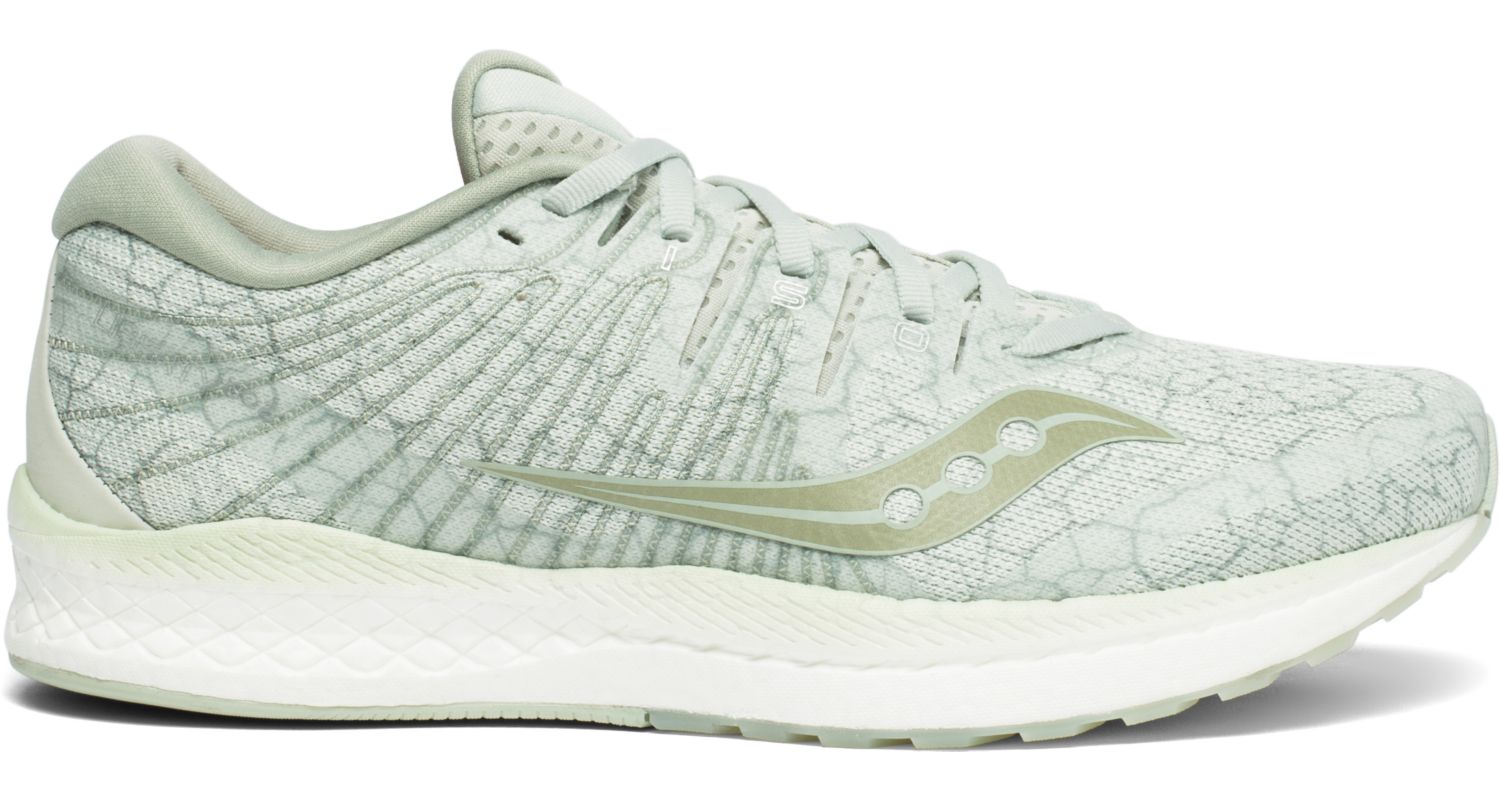 Saucony Men's Liberty Iso 2 Running Shoe in Sage Quake from the side