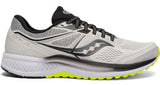 Men's Saucony Omni 19 Running Shoe in Fog/Citrus from the side