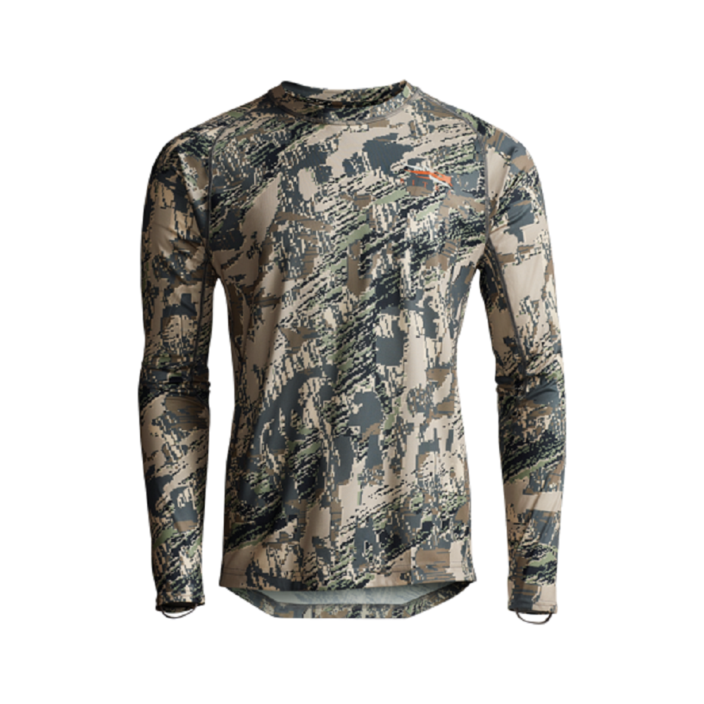 Men's Sitka Gear Core Light Weight Crew Long Sleeve Shirt Optifade Open Country