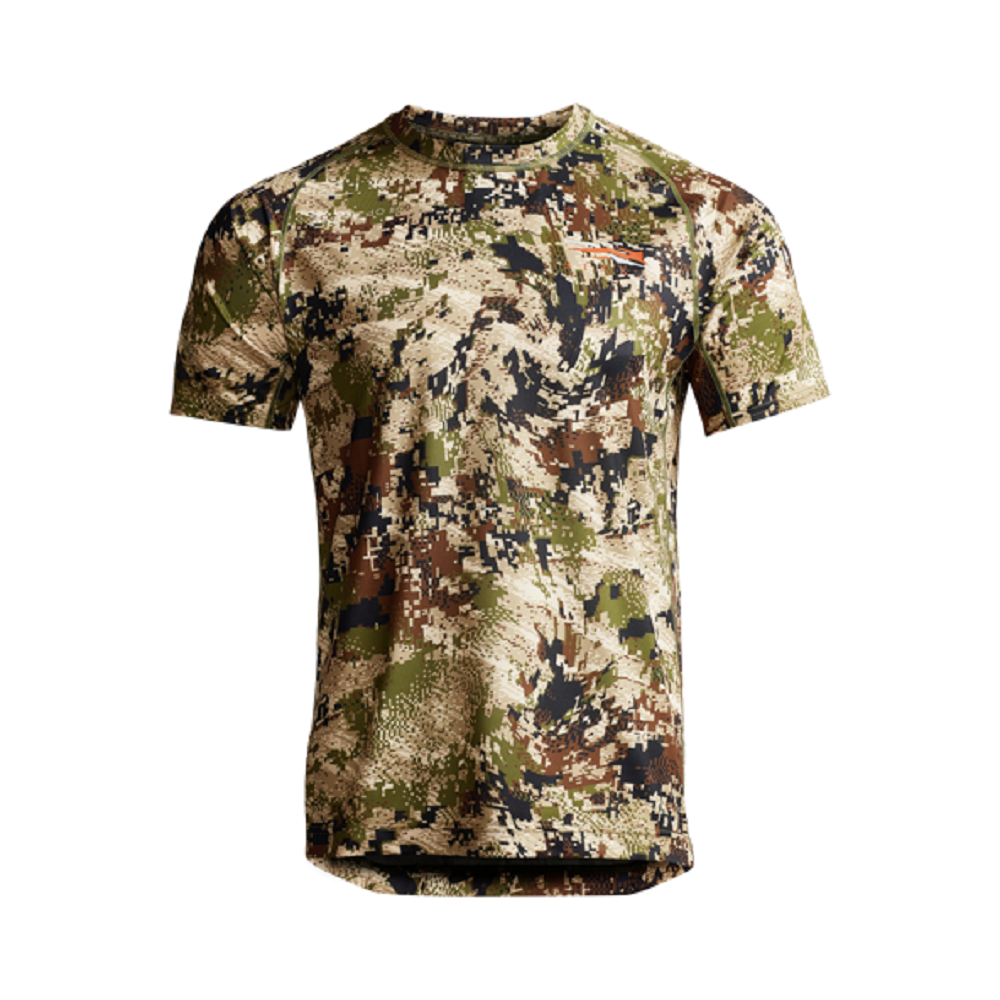 Men's Sitka Gear Core Light Weight Crew Short Sleeve Shirt Optifade Subalpine