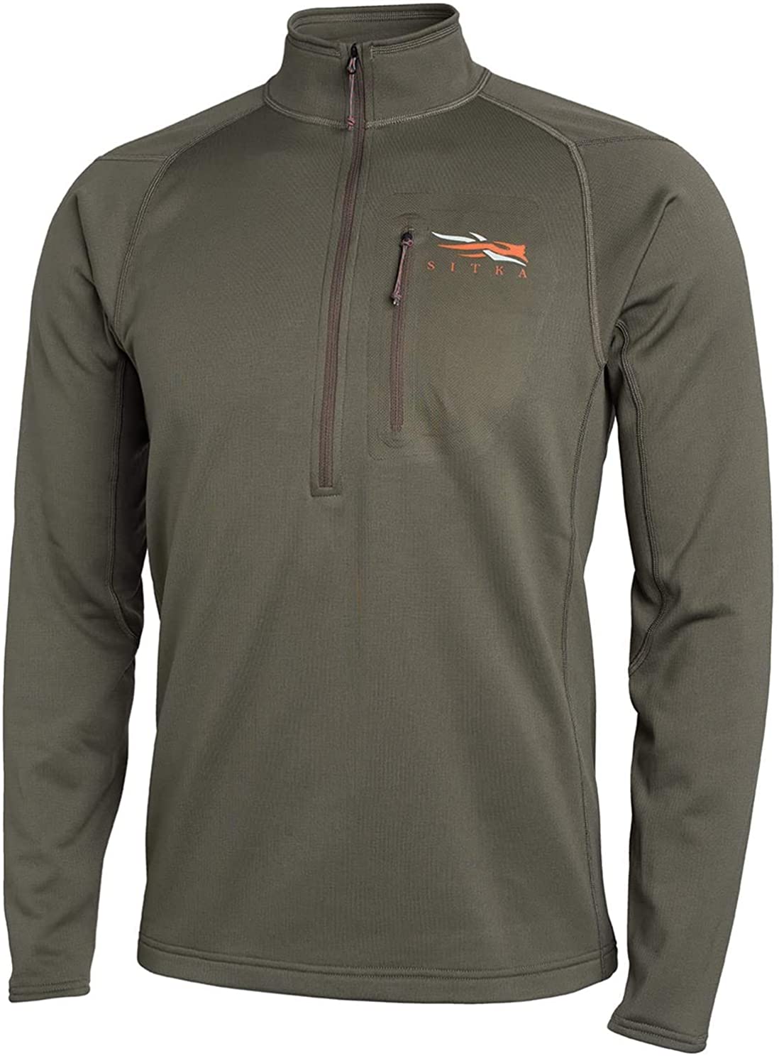 Men's CORE Mid Weight Zip-T in Pyrite