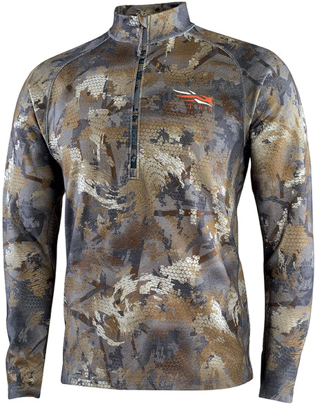 Men's Merino Heavyweight Half-Zip in Optifade Timber