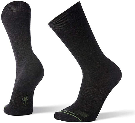 Men's Smartwool Anchor Line Crew Sock in Charcoal