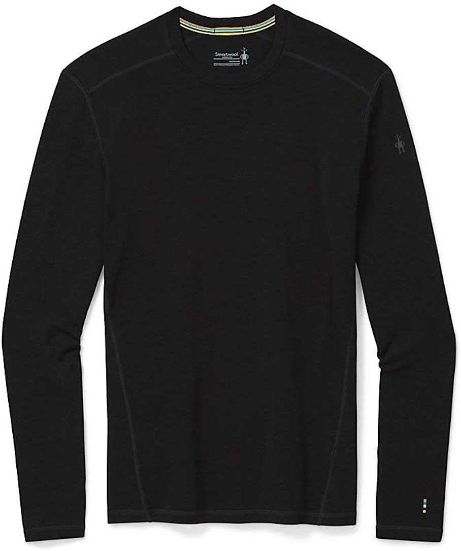 Men's Smartwool Merino 250 Baselayer Crew in Black