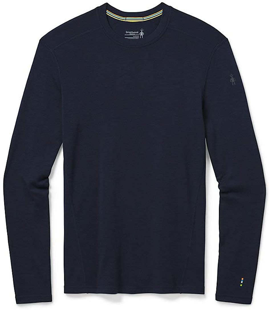 Men's Smartwool Merino 250 Baselayer Crew in Deep Navy