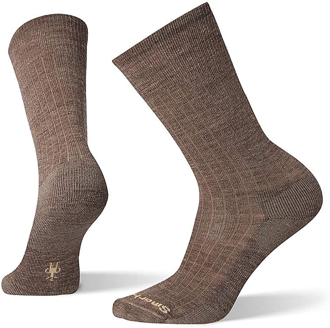Men's Smartwool New Classic Rib Sock Taupe in front