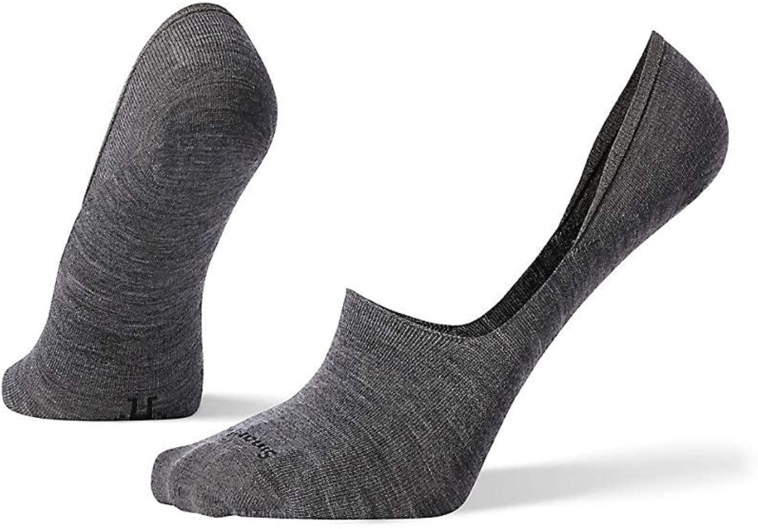 Men's Smartwool No Show Sock in Medium Gray