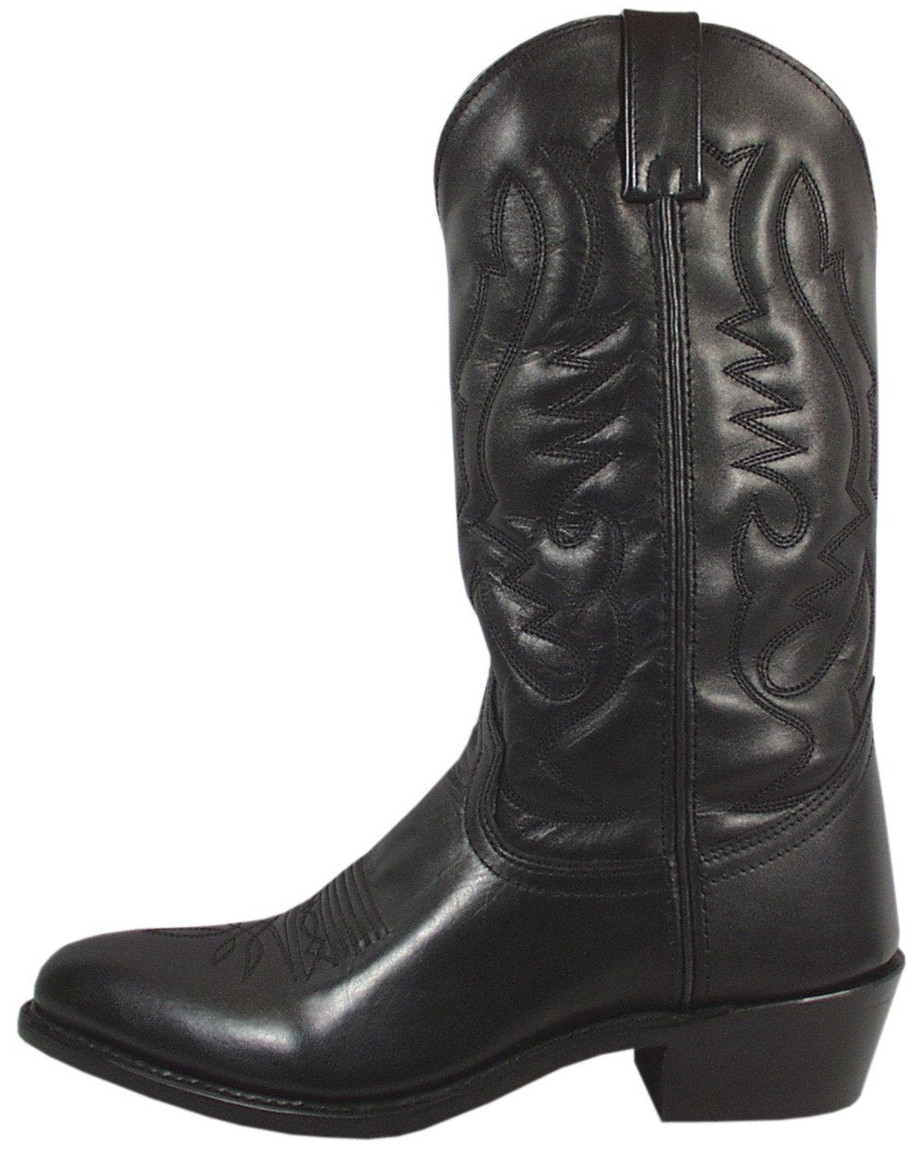 Men's Smoky Mountain Denver Leather Boot in Black