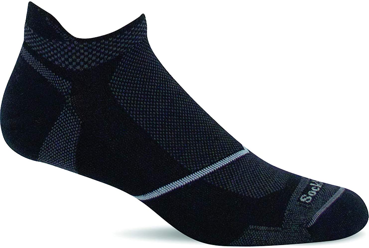 Men's Sockwell Pulse Micro Firm Compression Sock in Black