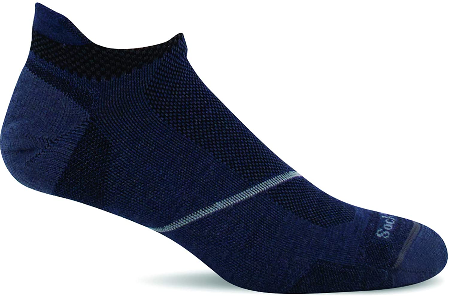 Men's Sockwell Pulse Micro Firm Compression Sock in Denim
