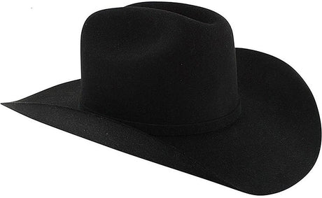 Mens Stetson Apache Buffalo Wool Western Hat Black