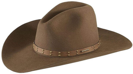 Mens Stetson Seminole Buffalo Wool Western Hat Mink
