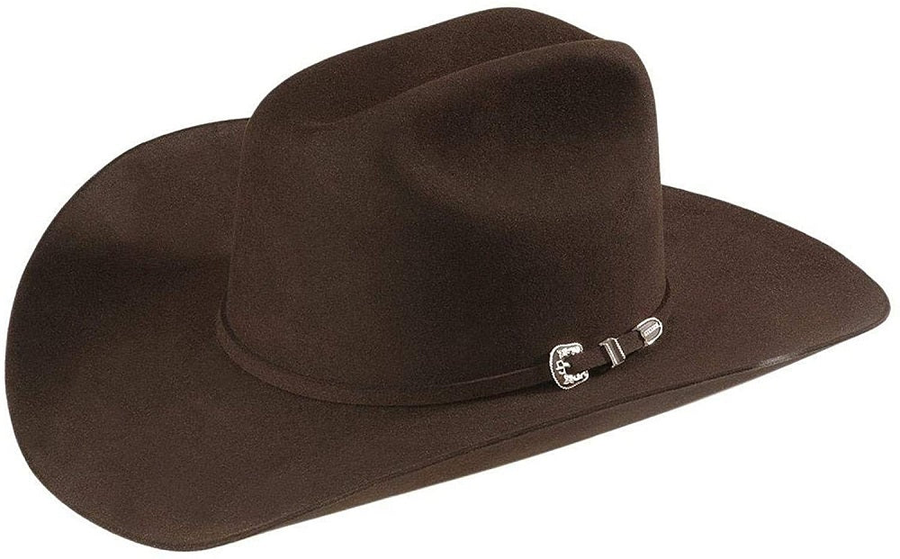 Mens Stetson Skyline 6X Felt Western Hat Chocolate