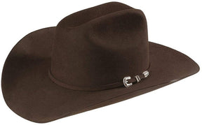 Mens Stetson Skyline 6X Felt Western Hat Chocolate