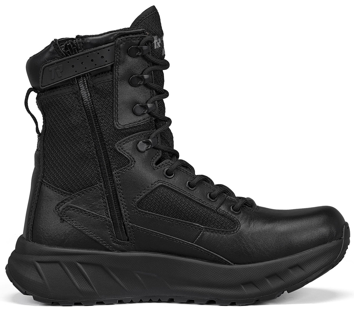 Tactical Research Men's MAXX 8Z Maximalist Tactical Boot in Black from the side