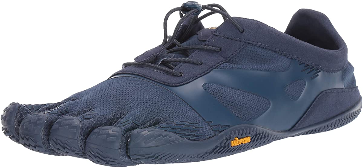 Men's Vibram Five Fingers KSO EVO Training Shoe in Navy/Navy from the front