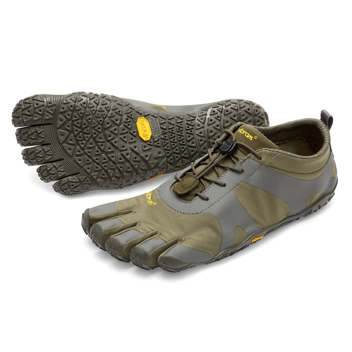 Men's Vibram Five Fingers V-Alpha Hiking Shoe in Military from the front
