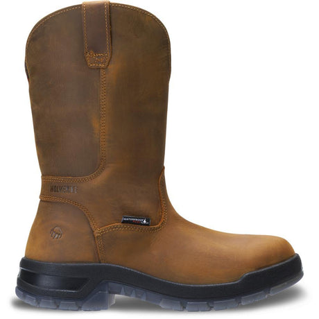 Wolverine Men's Ramparts USA 10" Waterproof Boot in Tan