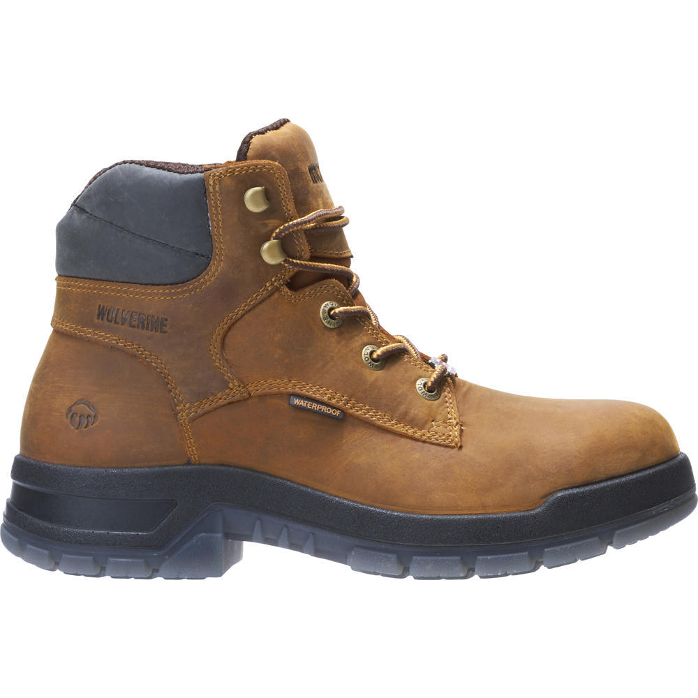 Wolverine Men's Ramparts USA 6" Waterproof Boot in Tan