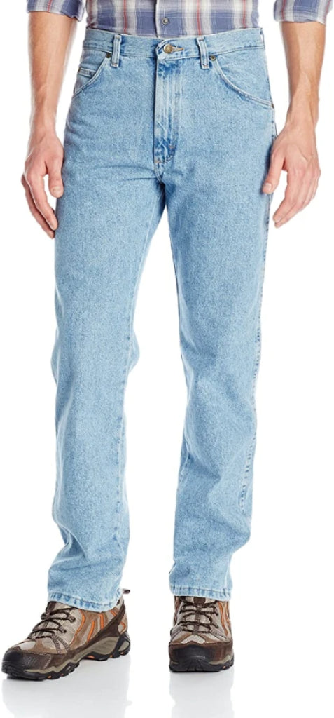 Men's Wrangler Rugged Wear Classic Fit Jean in Stonewash