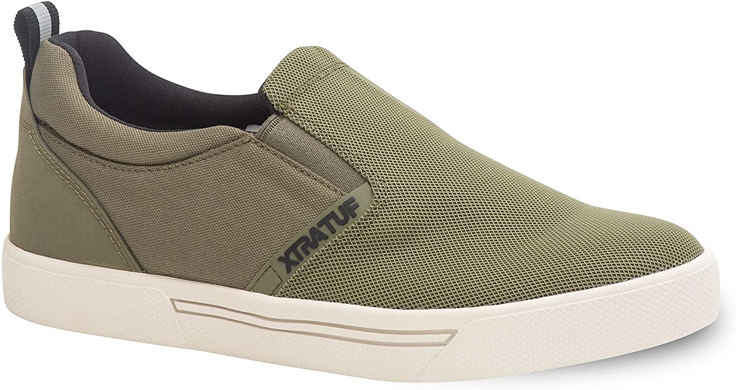 Men's Xtratuf Topwater Slip On Shoe in Olive