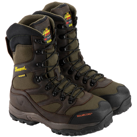 Mountain Ridge Insulated with Solarcore Boot in Maxi Brown color from the side view