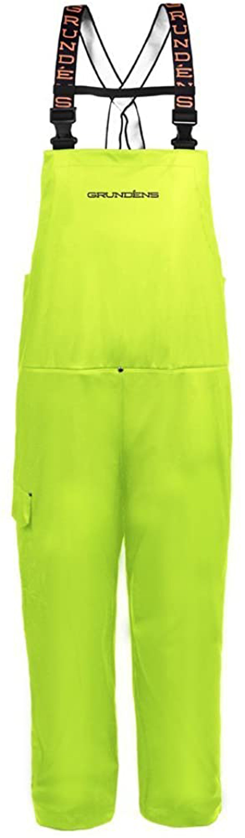 Neptune Bib in Hi Vis Yellow color from the front view