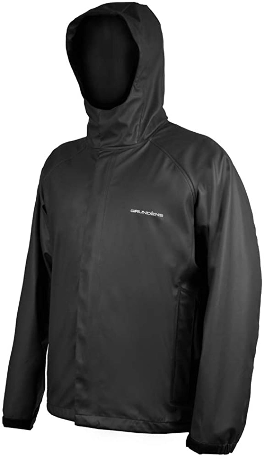 Neptune Jacket in Black color from the front view