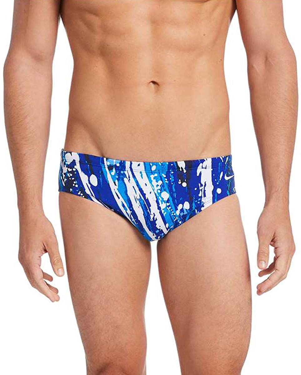 Nike Swim Men's Brief in Game Royal color from the front