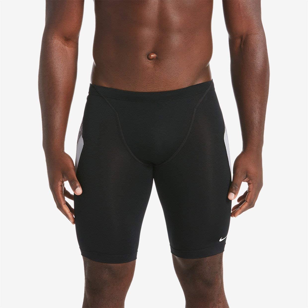 Nike Swim Men's Jammer in Black color from the front