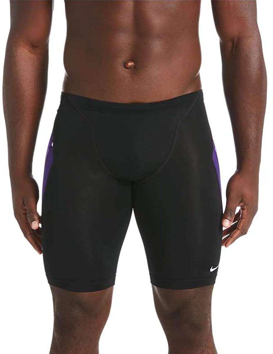 Nike Swim Men's Jammer in Court Purple color from the front