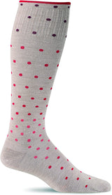 Sockwell Women's On the Spot Sock in Barley color from the side