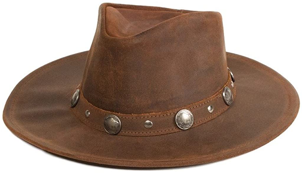 One Size Minnetonka Buffalo Nickel Hat Brown in Brown