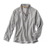 Orvis Men's Horseshoe Hills Quarter-Zip Fleece in Heather Gray