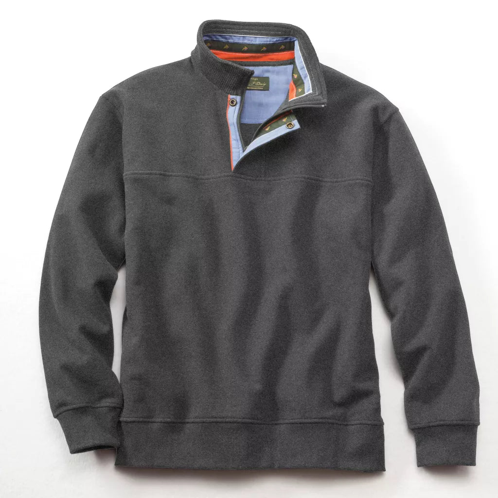 Orvis Men's Signature Sweatshirt in Charcoal
