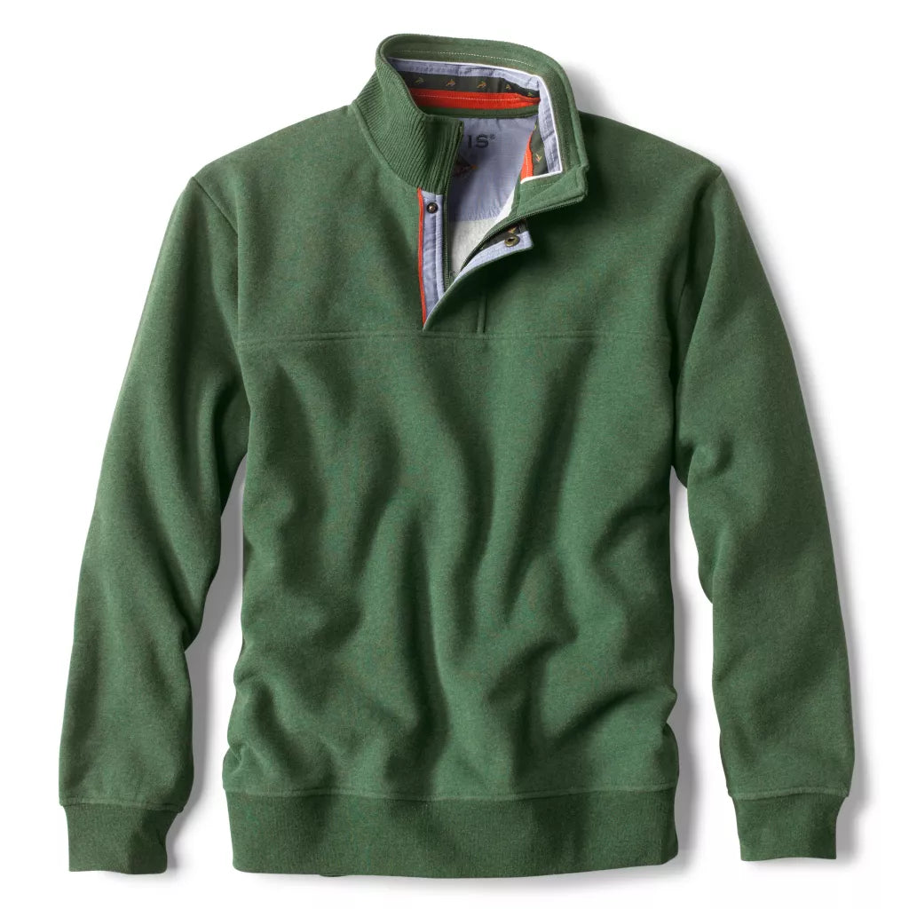 Orvis Men's Signature Sweatshirt in Deep Forest