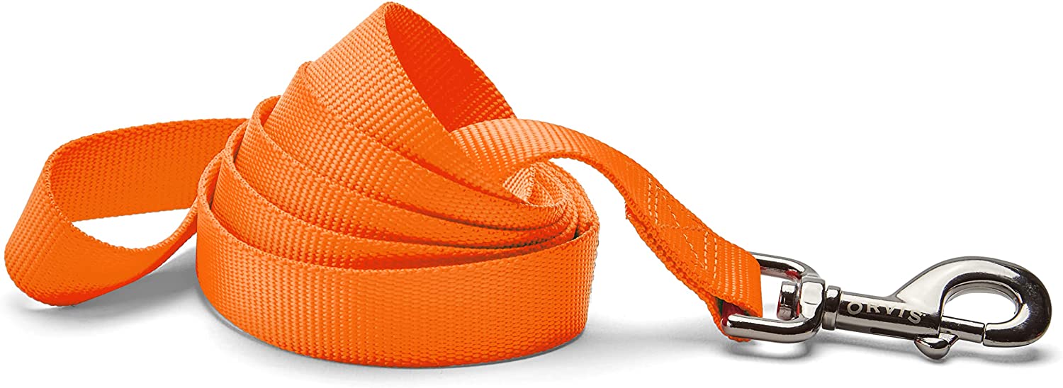 Orvis Personalized 6' Leash in Blaze Orange