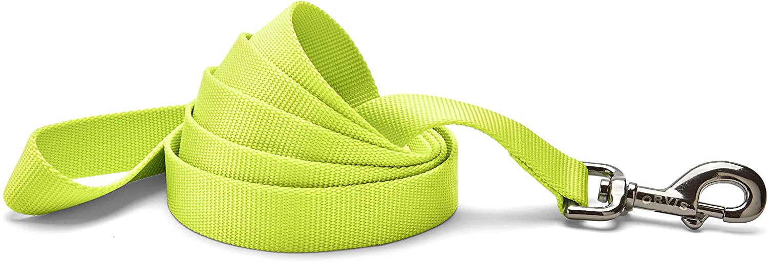 Orvis Personalized 6' Leash in Lime Green