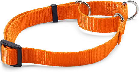 Orvis Personalized Martingale No-Pull Collar in Blaze Orange