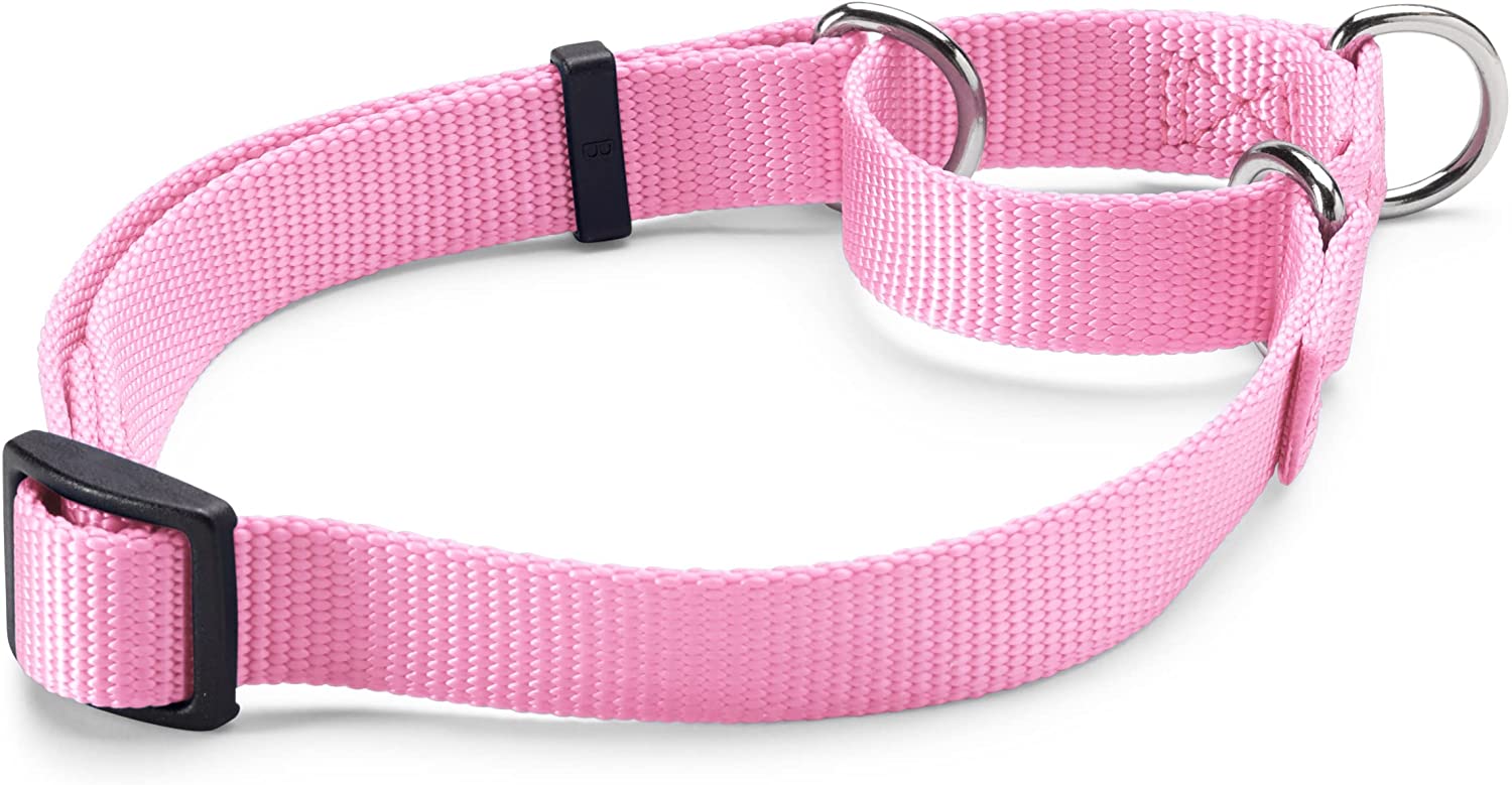 Orvis Personalized Martingale No-Pull Collar in Pink