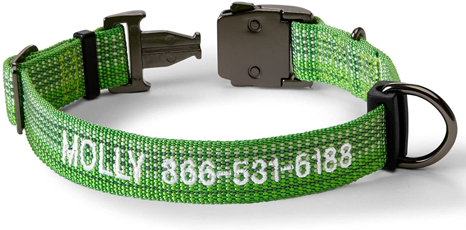 Orvis Tough Trail Dog Collar in Green